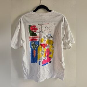 Jean Michel Basquiat Graphic Logo Tee
